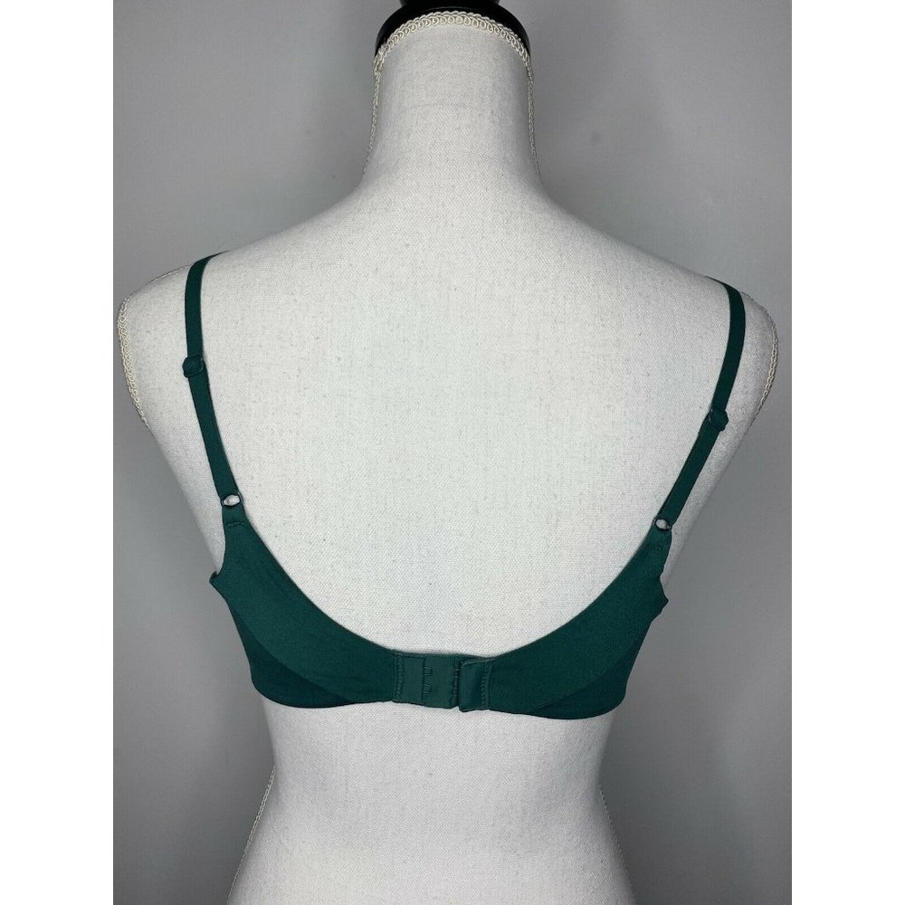 Victoria’s Secret Push-Up Pigeonnant Emerald Green Size 36B - Picture 5 of 12